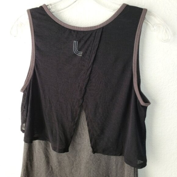 LOLE Performance Tunic Tank Top Mesh Overlay size M - Picture 6 of 10